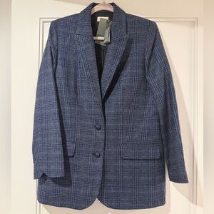 NWT Blue Zadig & Voltaire Viva Car Shimmer Blazer